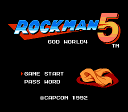 Rockman 5 - God World 4